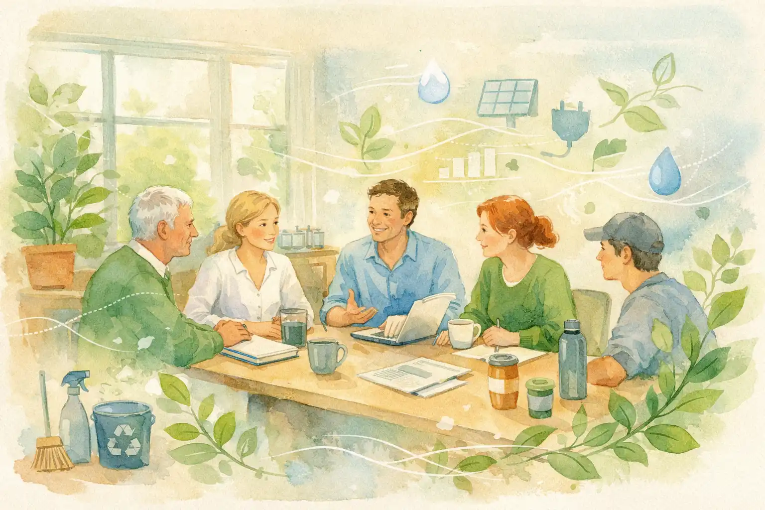 Úsporný provoz a odpovědné veřejné nákupy